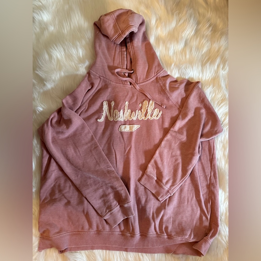 EUC - Aerie Pink Nashville Hoodie